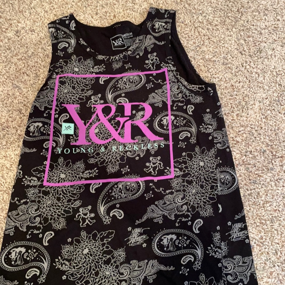 100% cotton young men’s tank